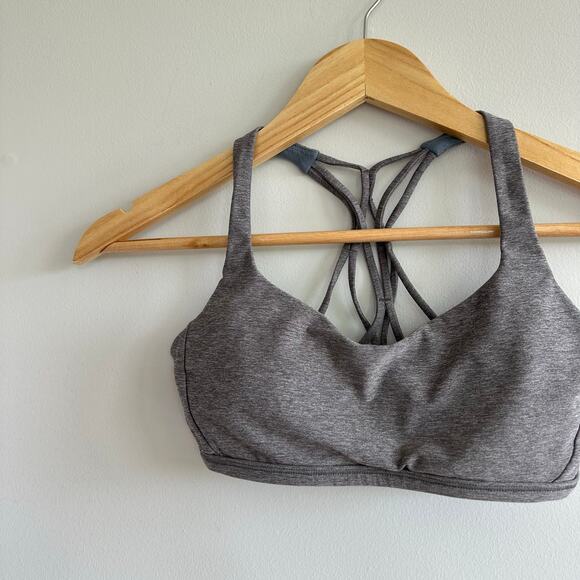 Lululemon Fee To Be Sports Bra Heathered Gray 4 - Picture 5 of 5